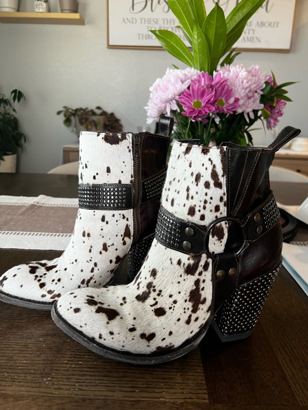 Old Gringo Brown Leather / Hide Western Boots